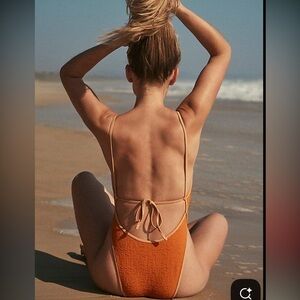 Free People Free-est Amber One Piece Swimsuit- Medium